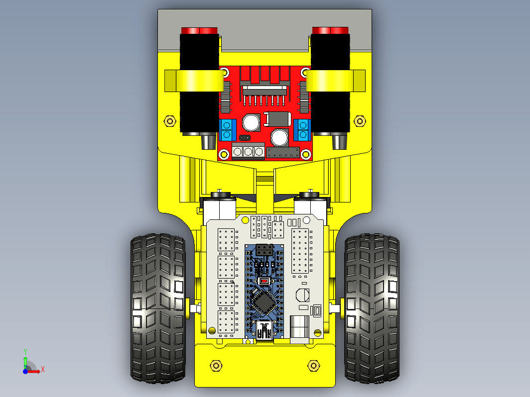 mini sumo bot战斗机器人小车