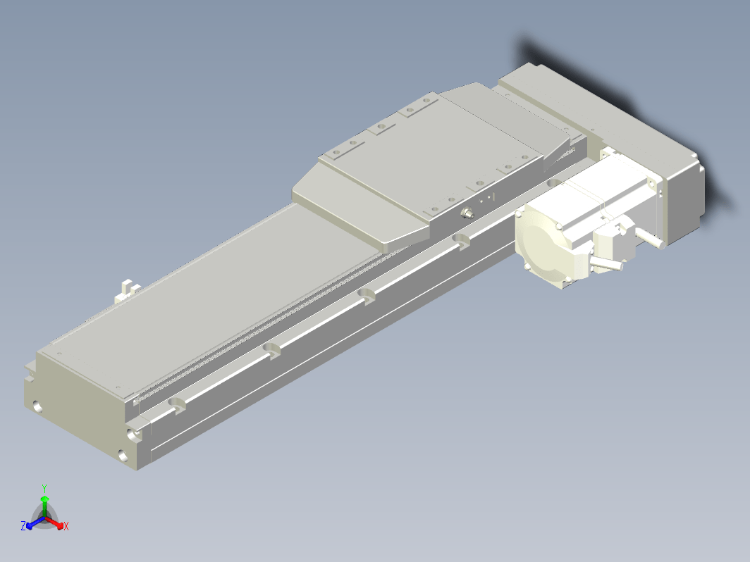 轨道内嵌式螺杆滑台KGH12-250-BR-400W-C4