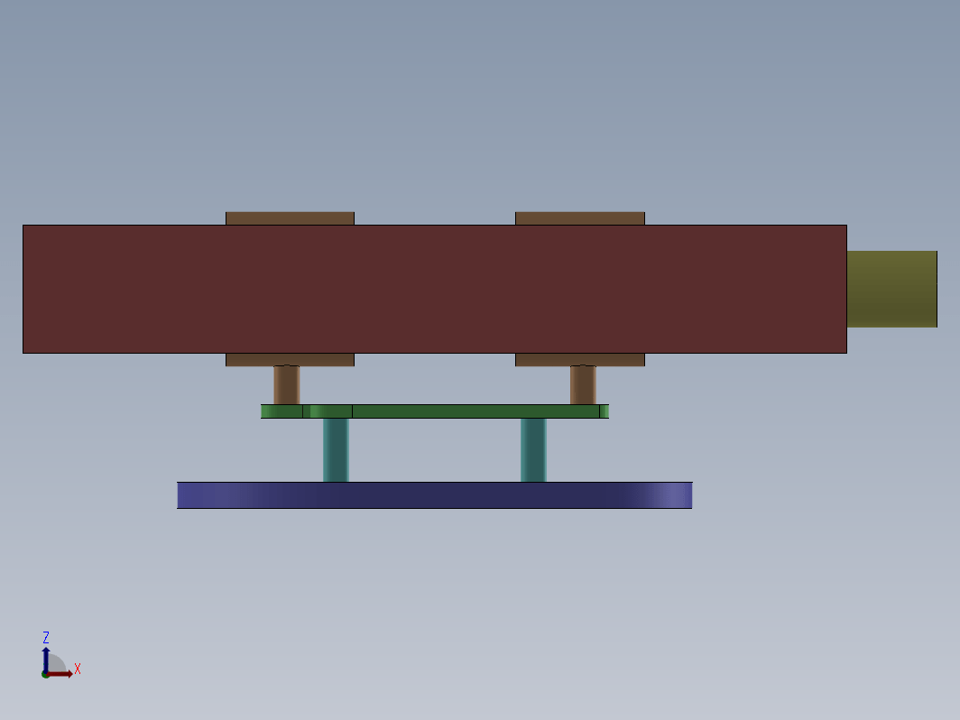 SOLIDWORKS 中的杠杆螺钉旋转机构