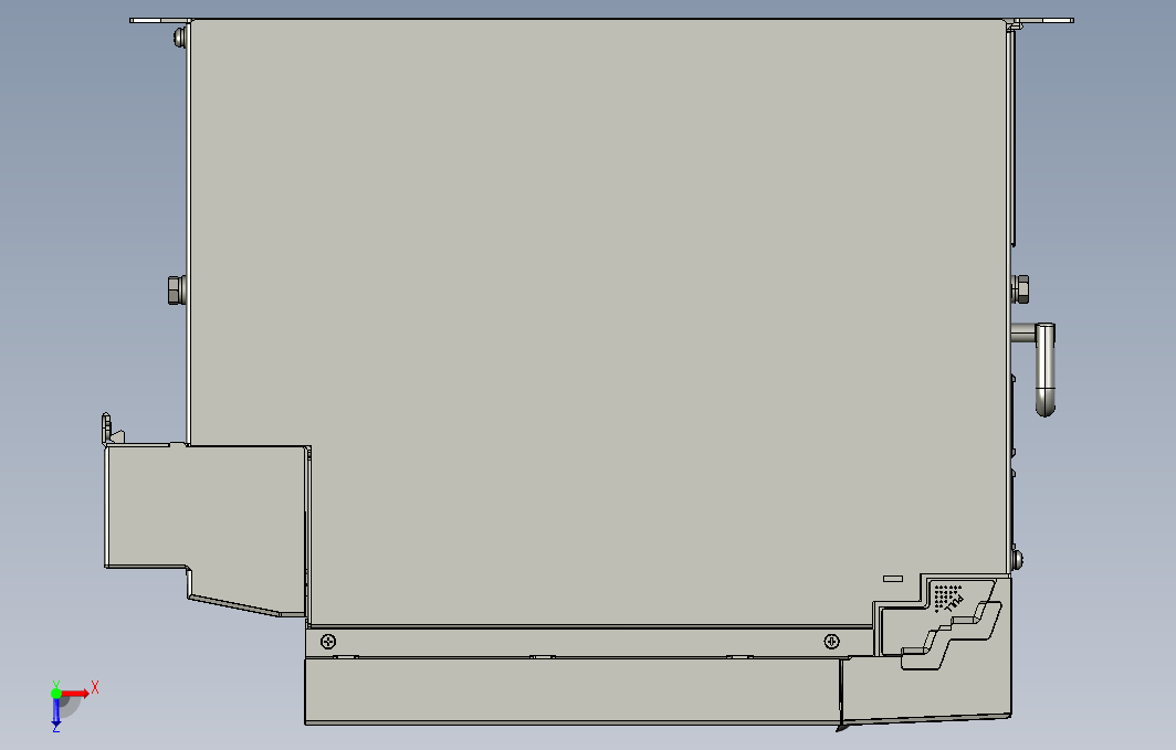 高性能多机传动驱动器STEP_B00(MD810-50M4T160G530+整机外形图)