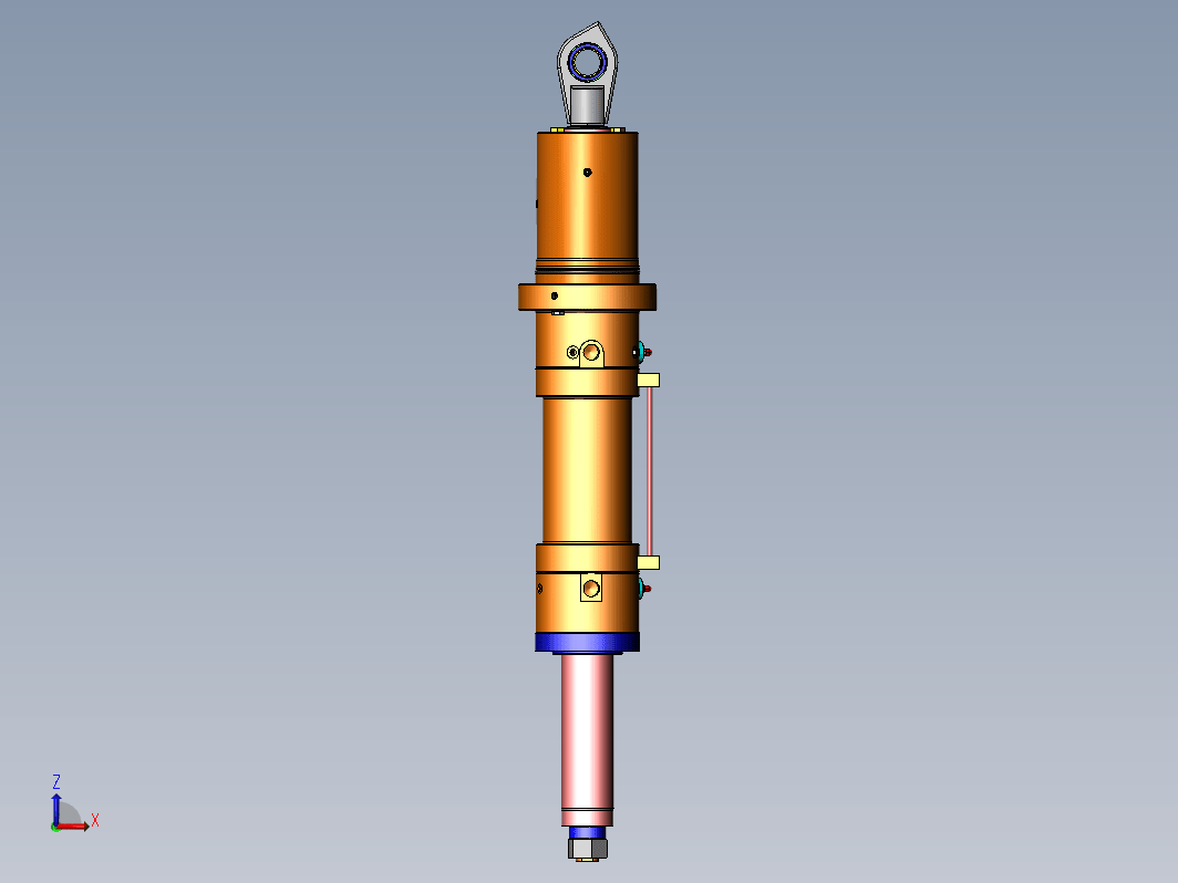 倾动油缸φ125xφ120x290B