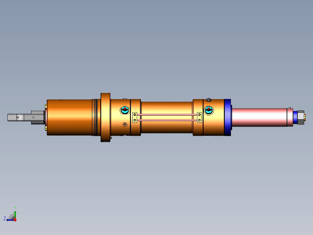 倾动油缸φ125xφ120x290B