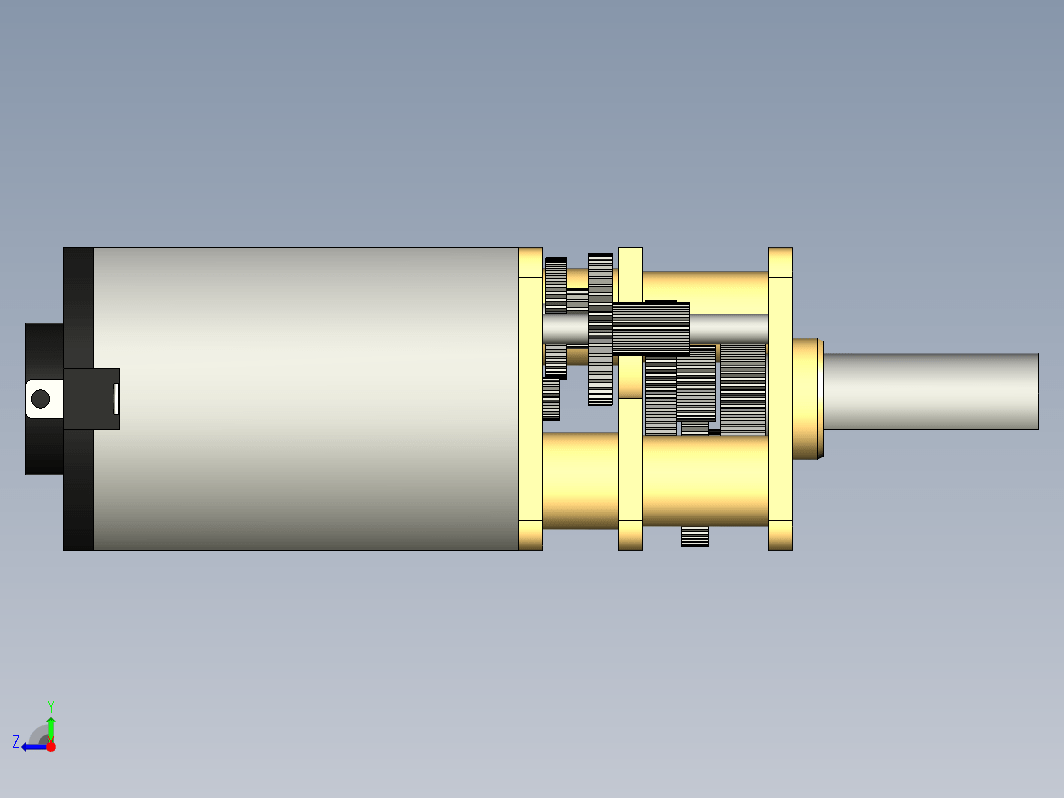 RF012-002小型齿轮直流电机