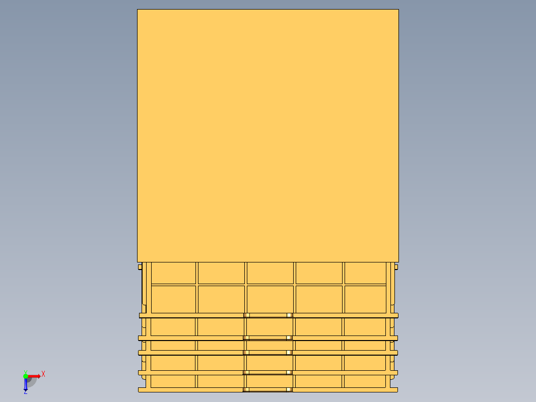 简易多层抽屉柜 art drawer