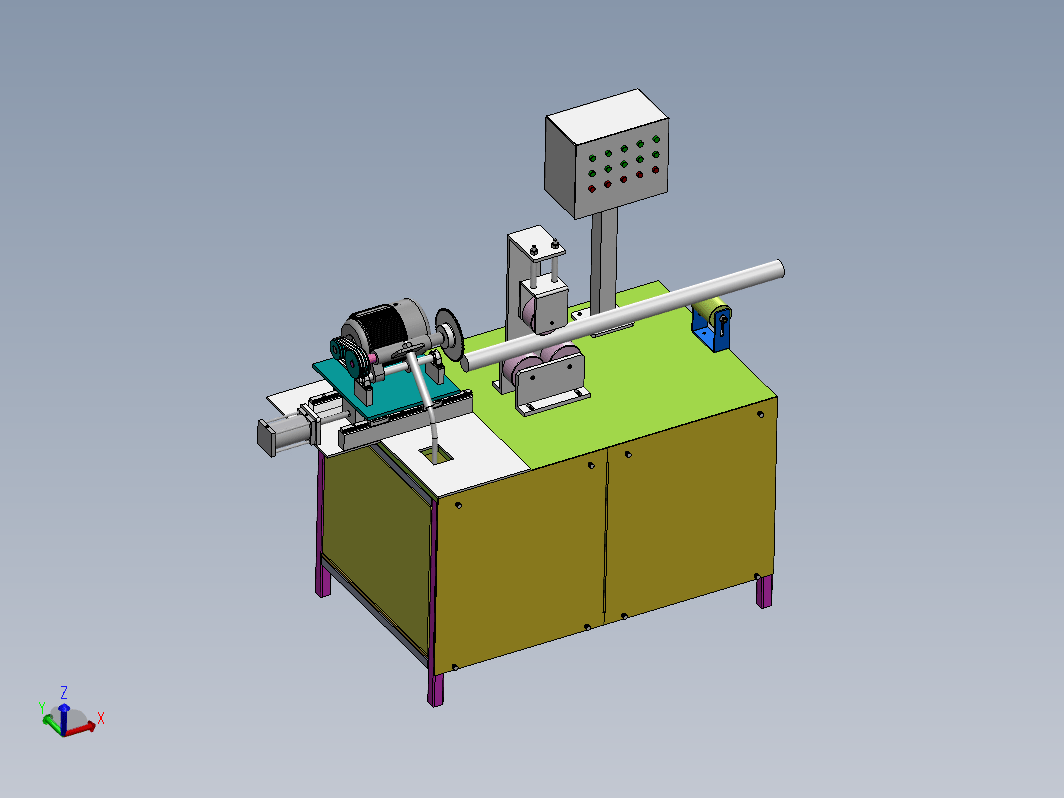 棒料切割机的设计【含SOLIDWORKS】三维SW2012带参+CAD+说明