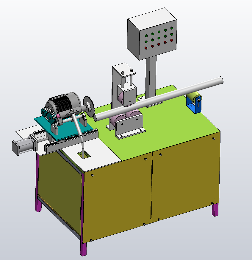 棒料切割机的设计【含SOLIDWORKS】三维SW2012带参+CAD+说明书