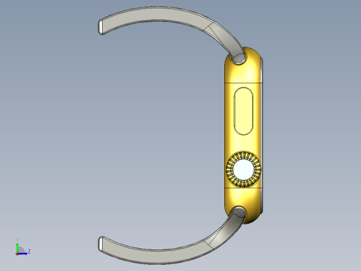 苹果apple watch三维模型缩略图