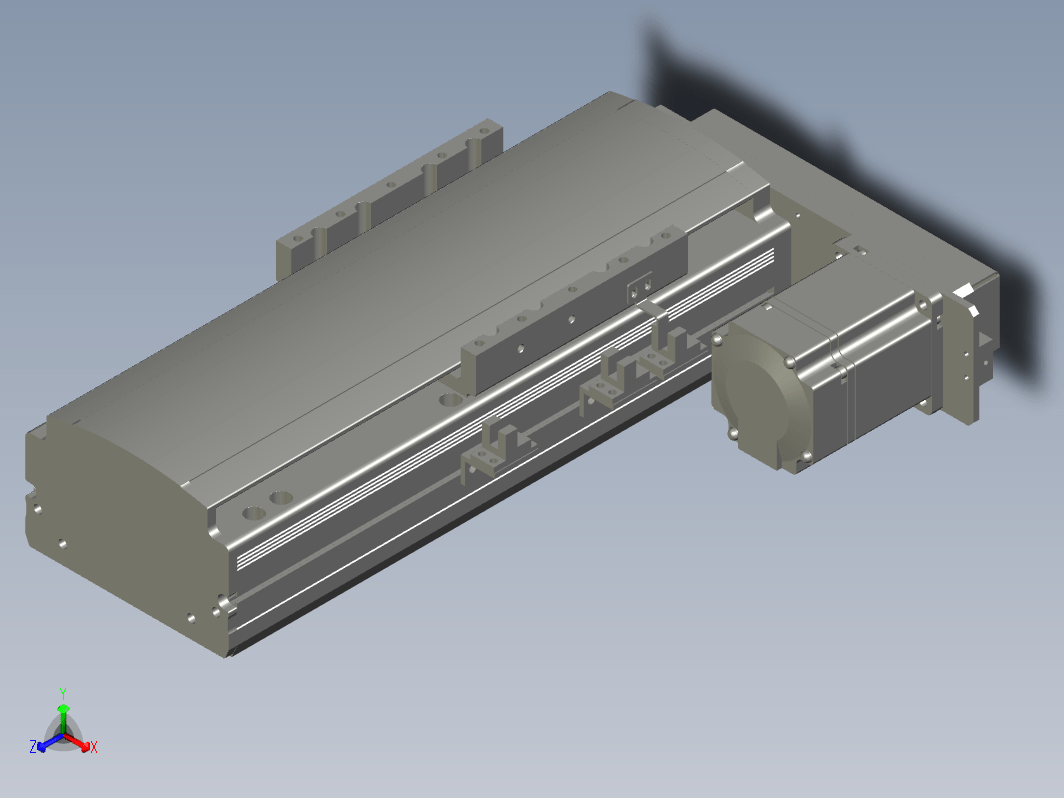 MT120BS-L100 直线模组 滑台 数控平台模型.MT120BS.L10.100.BR.M40B.C4.3D