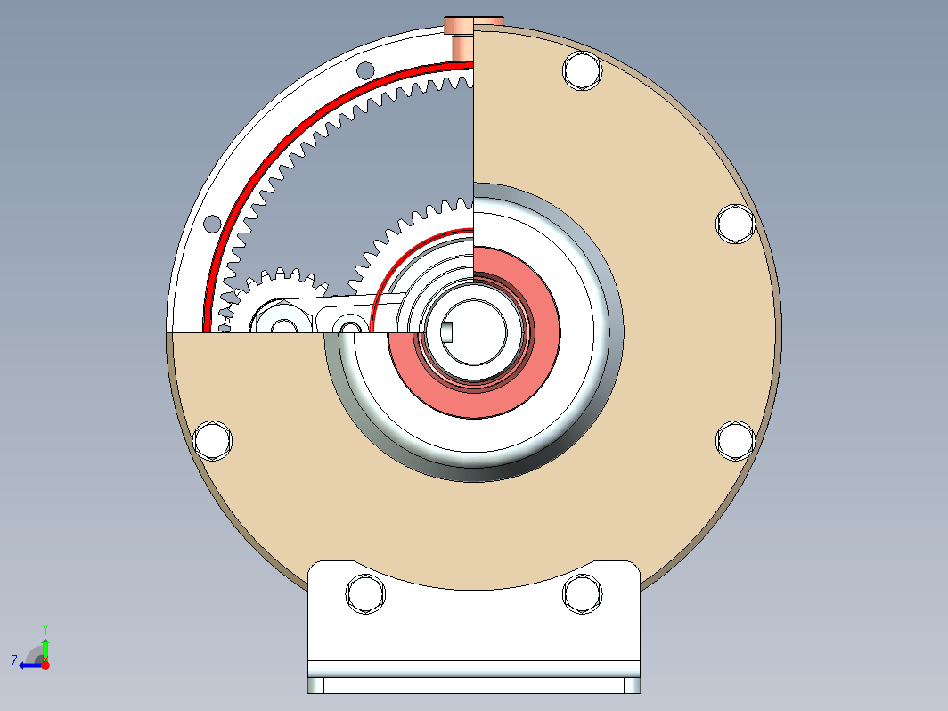 1 级减速器