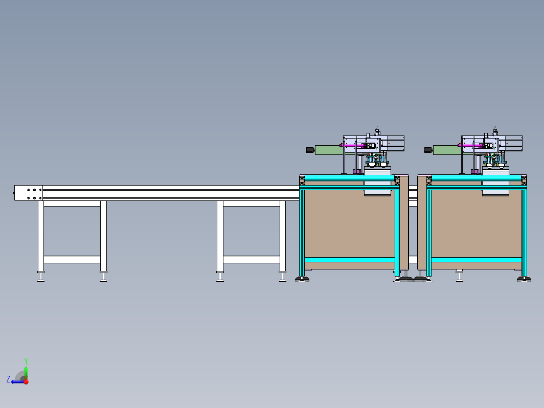 全自动多工位PCB板焊接机设计