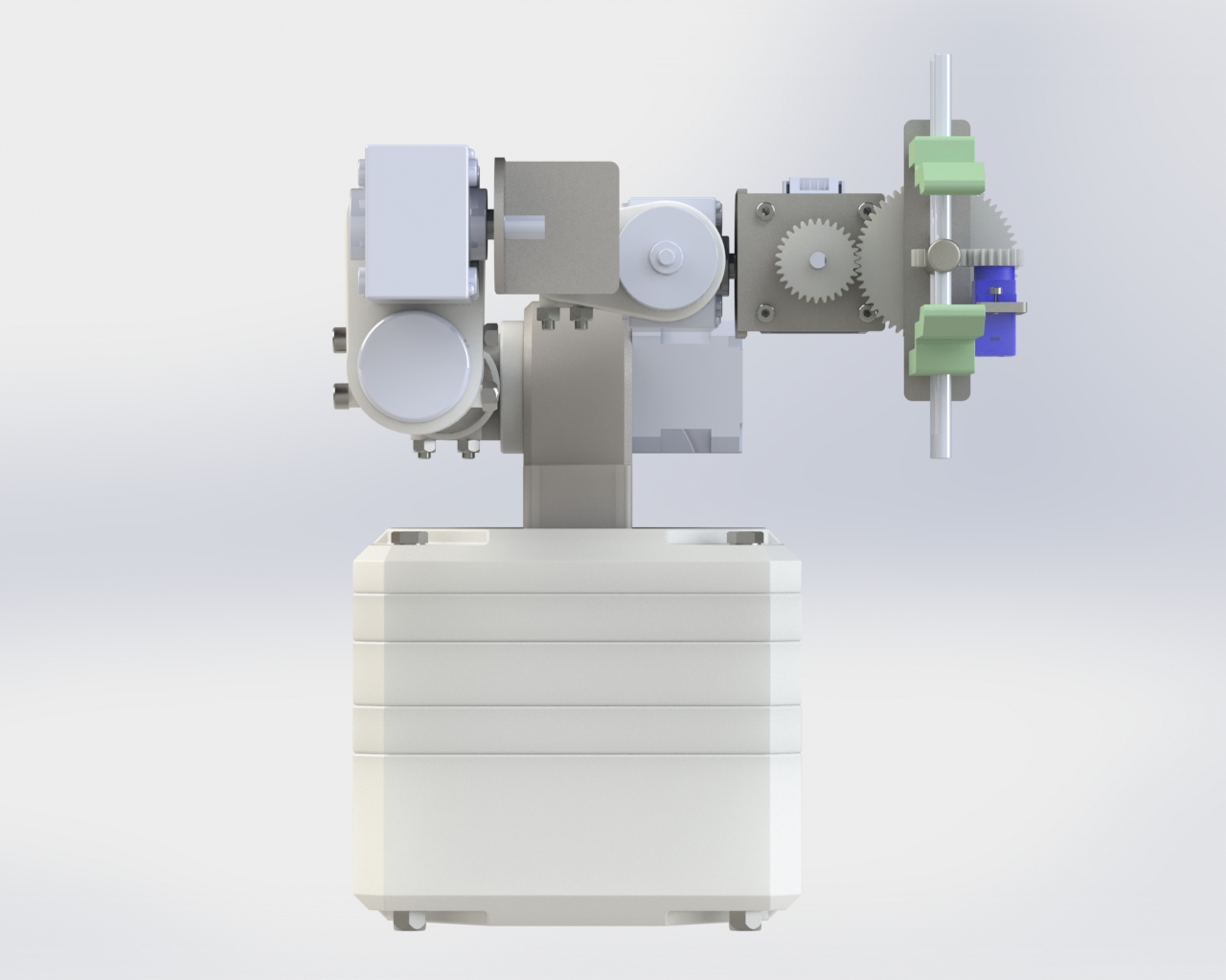 机械臂结构3D图 Robot Arm 216