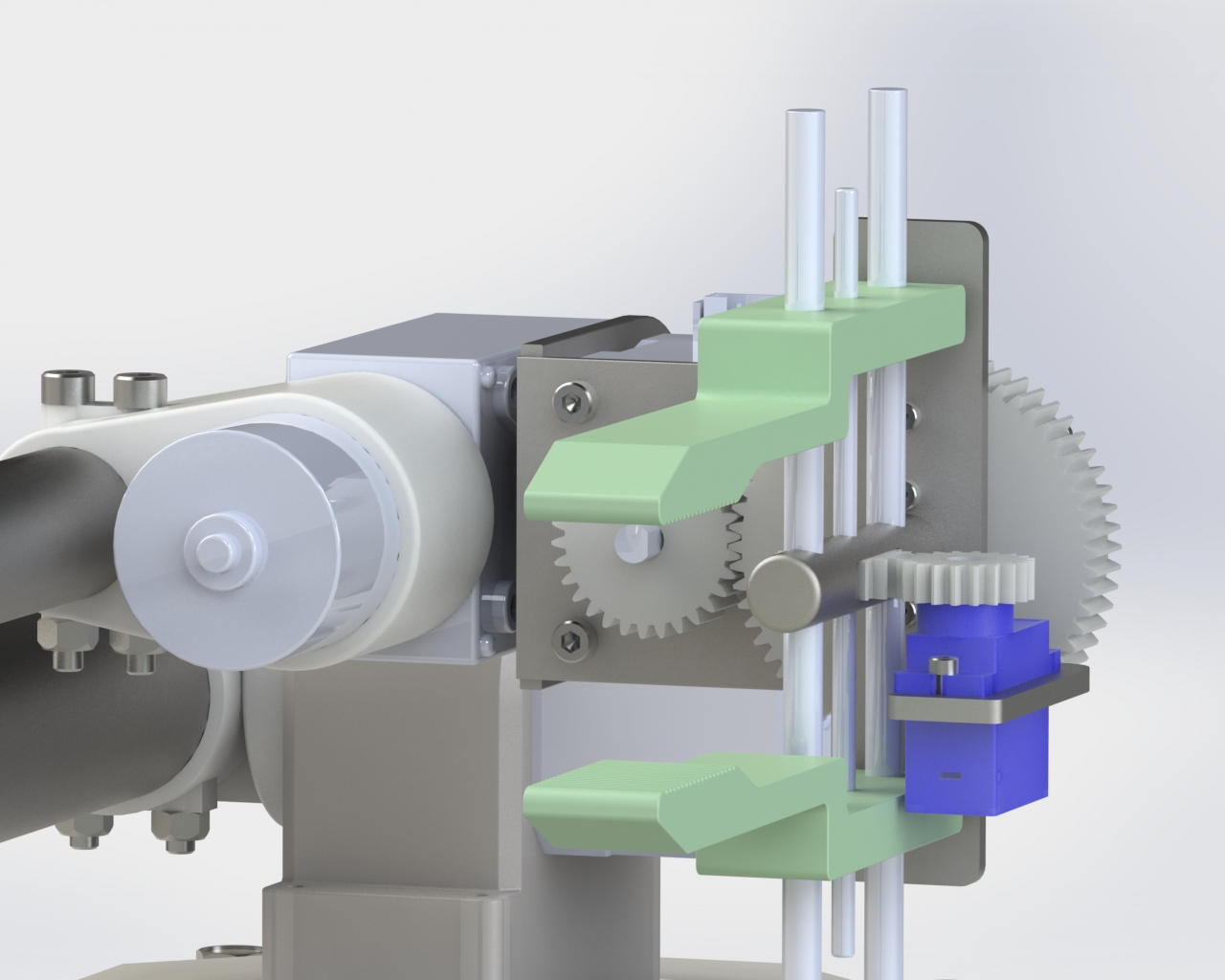 机械臂结构3D图 Robot Arm 216