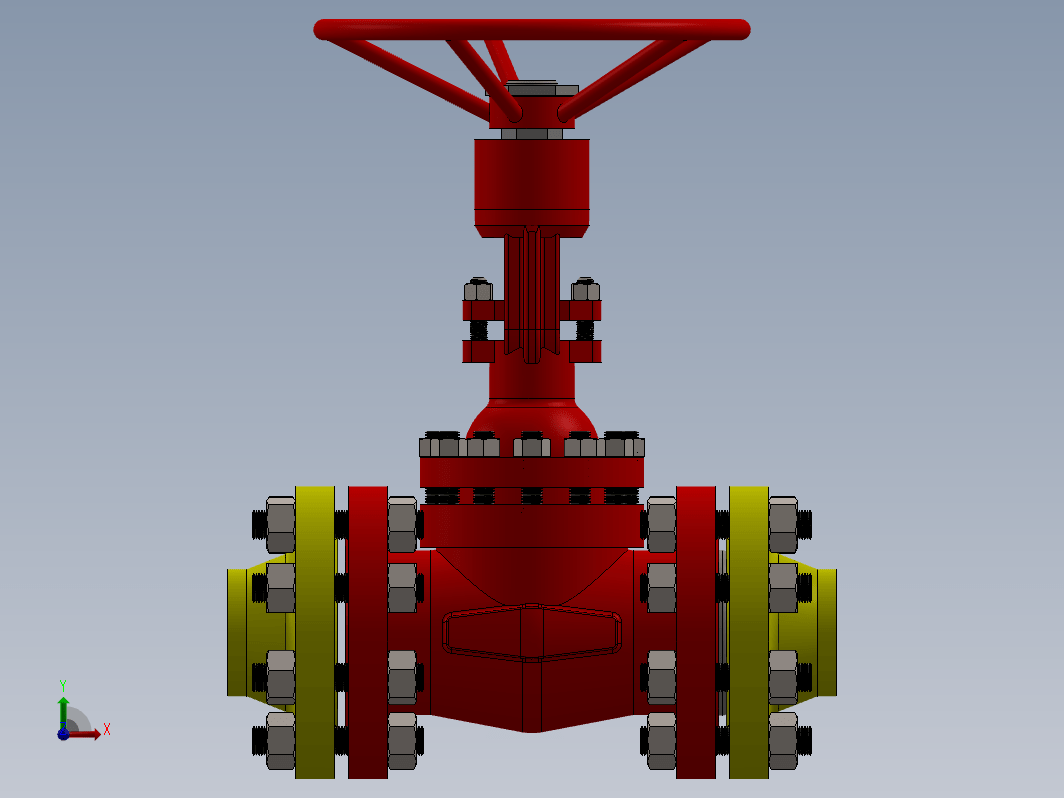 闸阀 Dn100 Pn160