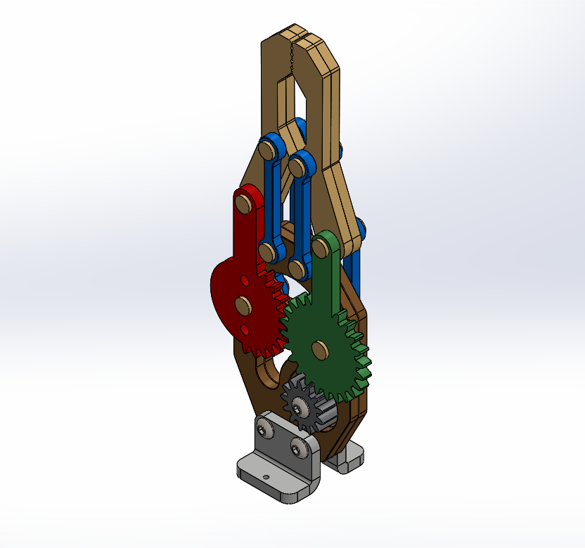 机械臂夹持机构 robotic-arm-gripper