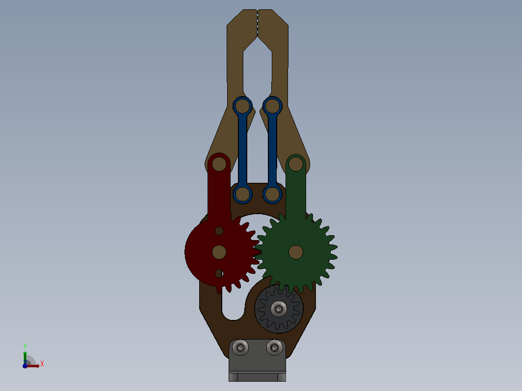 机械臂夹持机构 robotic-arm-gripper