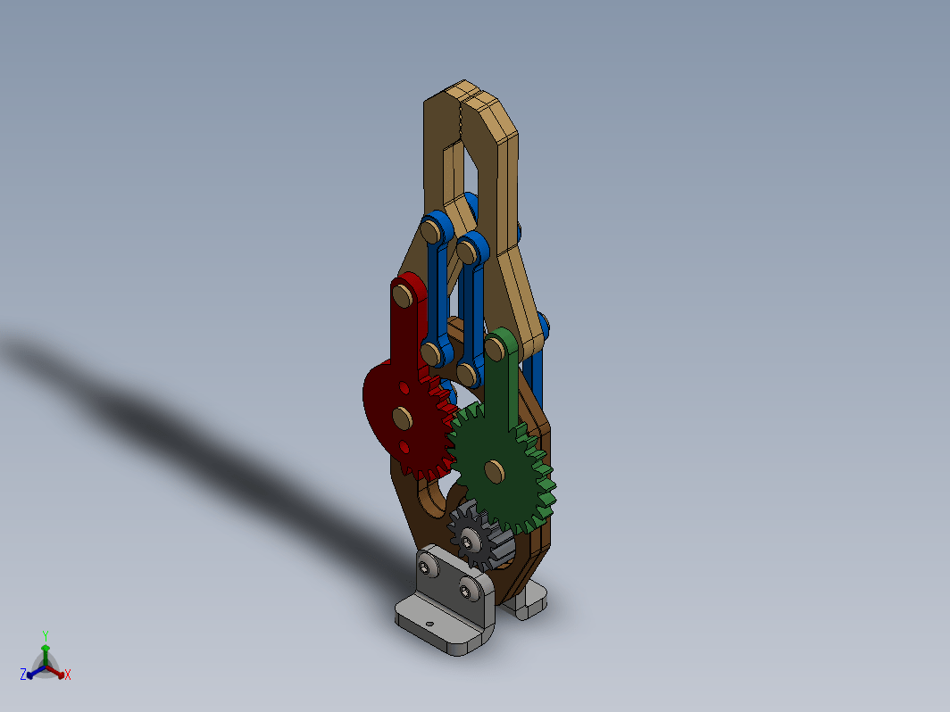 机械臂夹持机构 robotic-arm-gripper