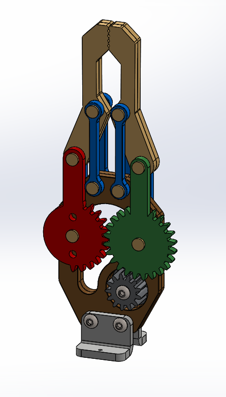 机械臂夹持机构 robotic-arm-gripper