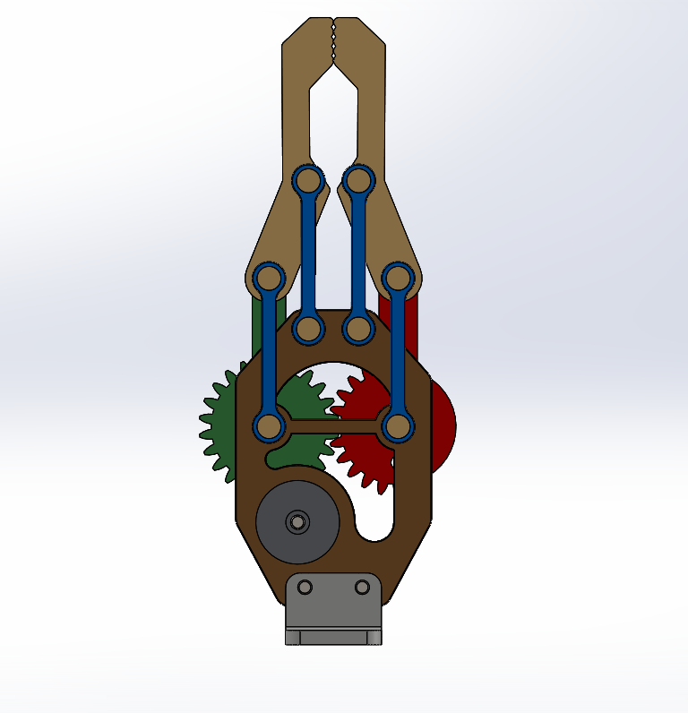 机械臂夹持机构 robotic-arm-gripper