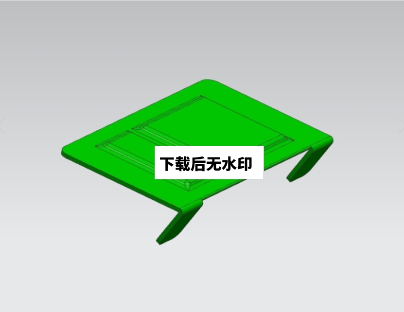 台历架塑件注塑模具设计图纸三维Step+CAD+说明书