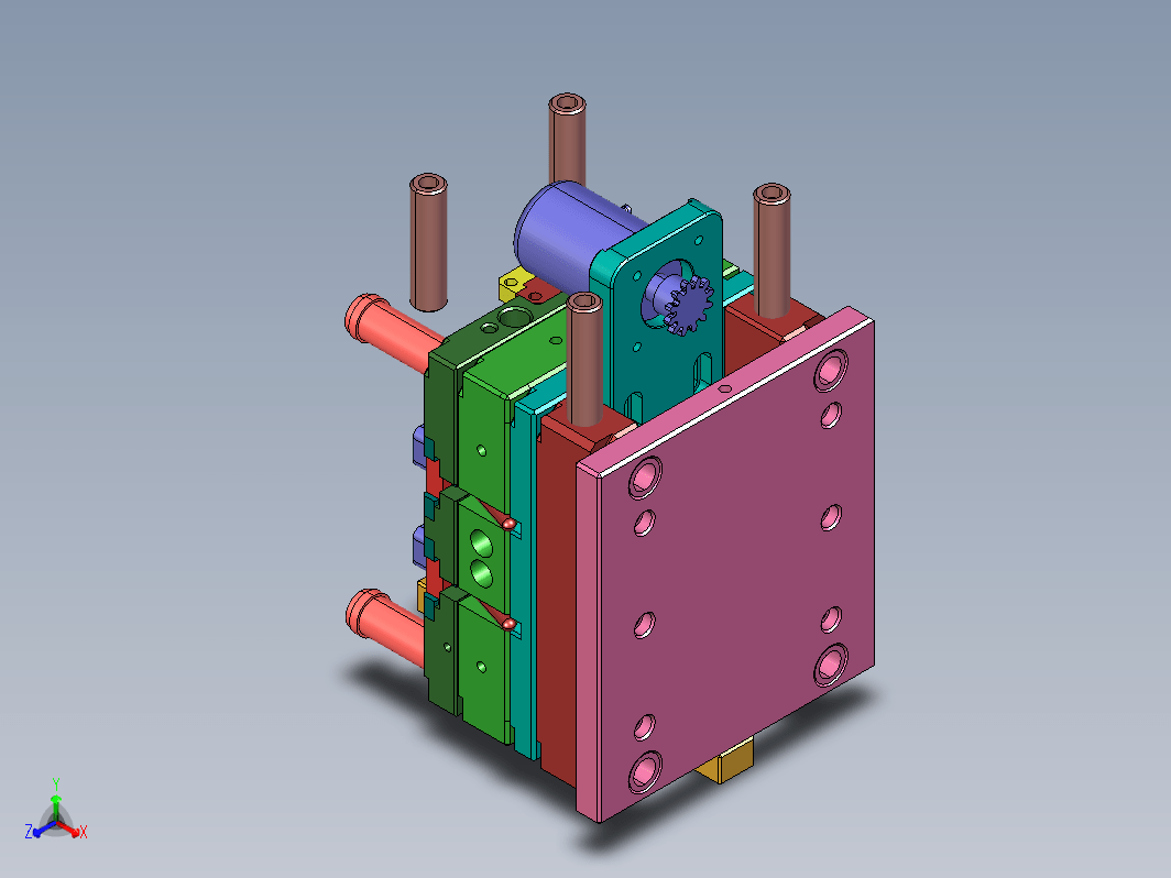 模具设计图-230