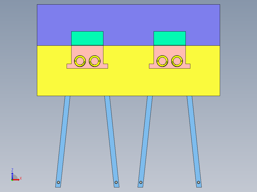 盖子内部一圈倒扣 模具设计