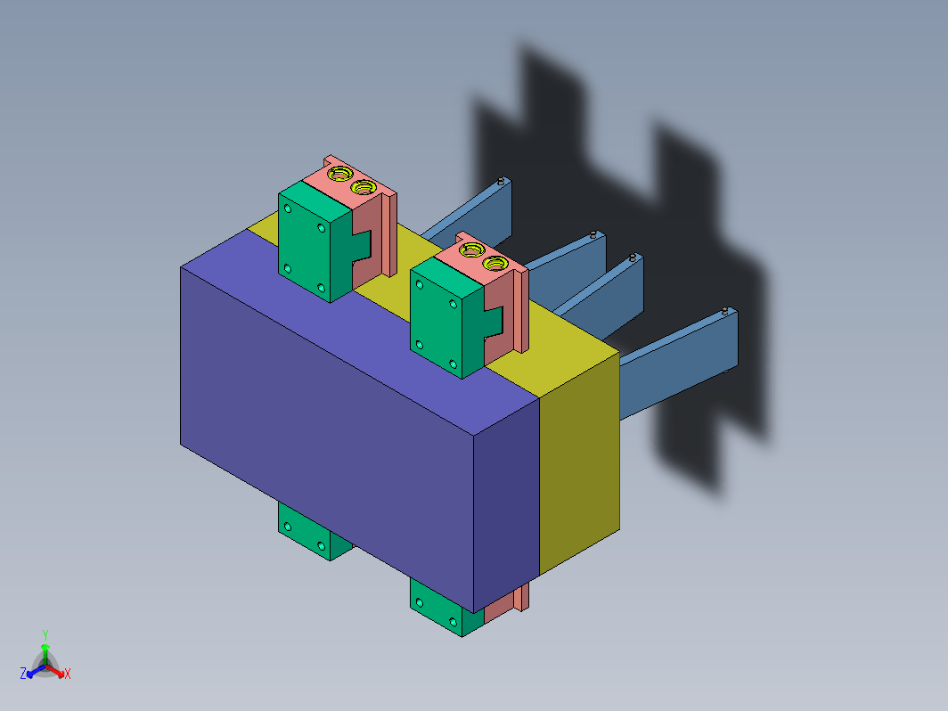 盖子内部一圈倒扣 模具设计