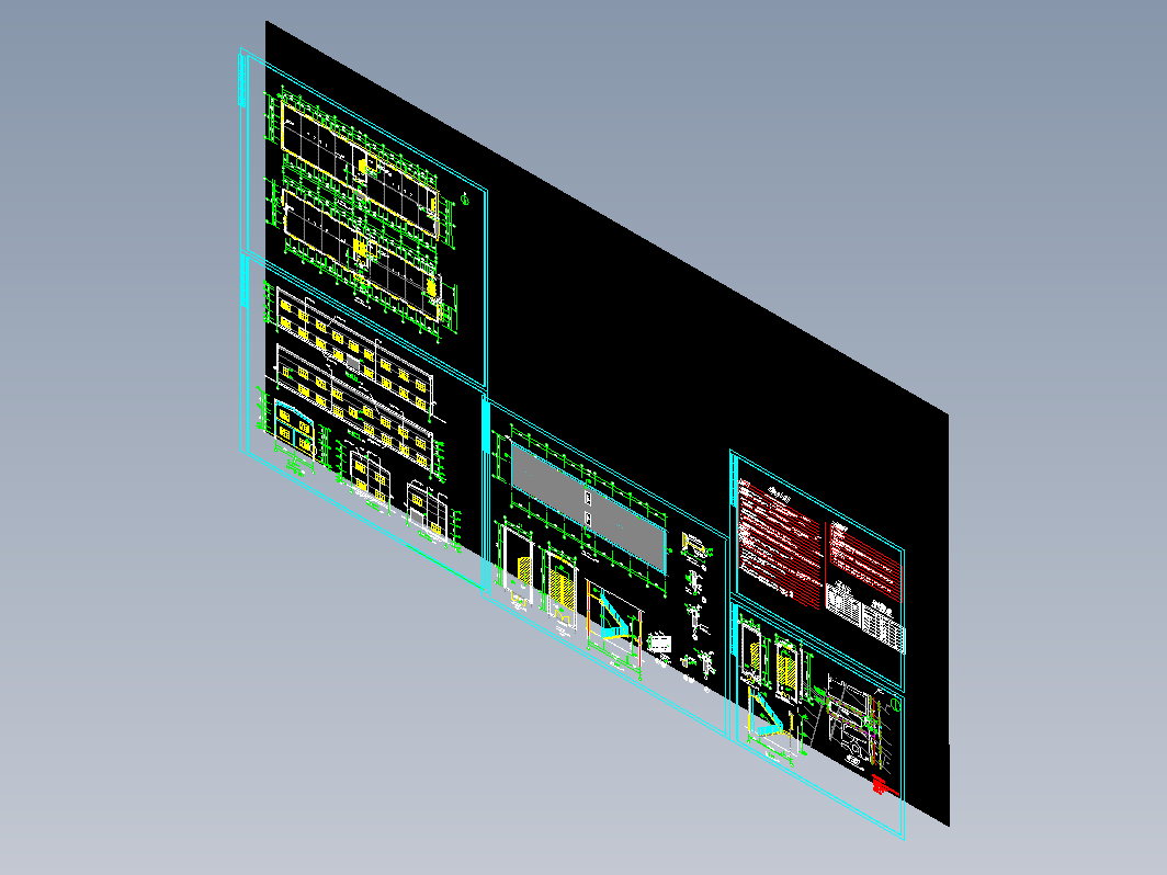 某塑料厂房建筑施工图