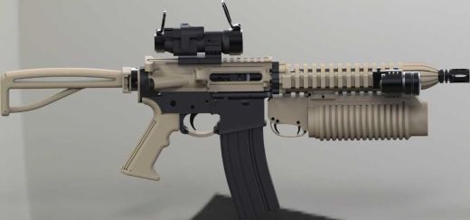 【917】AR15步枪SW设计缩略图