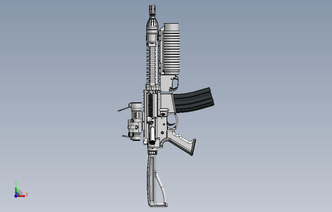 【917】AR15步枪SW设计