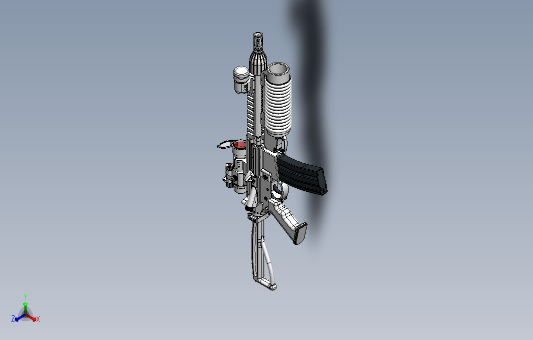 【917】AR15步枪SW设计
