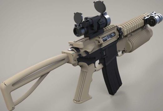 【917】AR15步枪SW设计缩略图