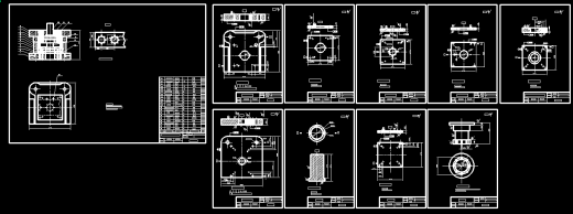 空调机防尘垫片冲压成形工艺及模具设计【全套22张CAD图】缩略图