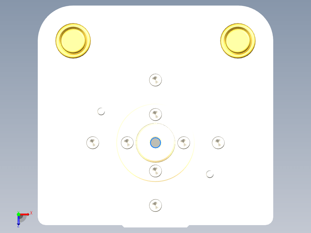 锥形阶梯拉深筒三次拉深模具设计三维ProE5.0带参