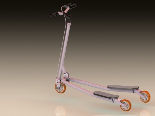 Patinete双板儿童滑板车缩略图