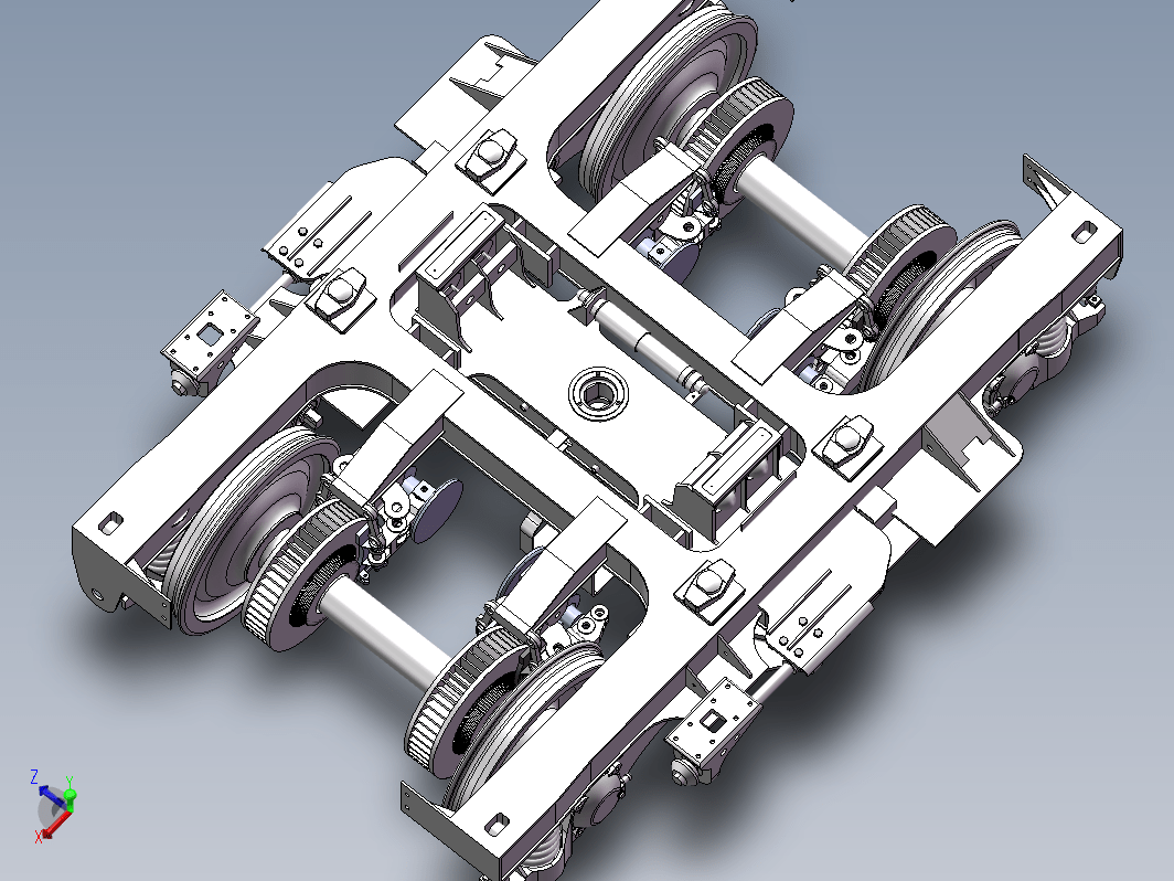 CW-2客车转向架