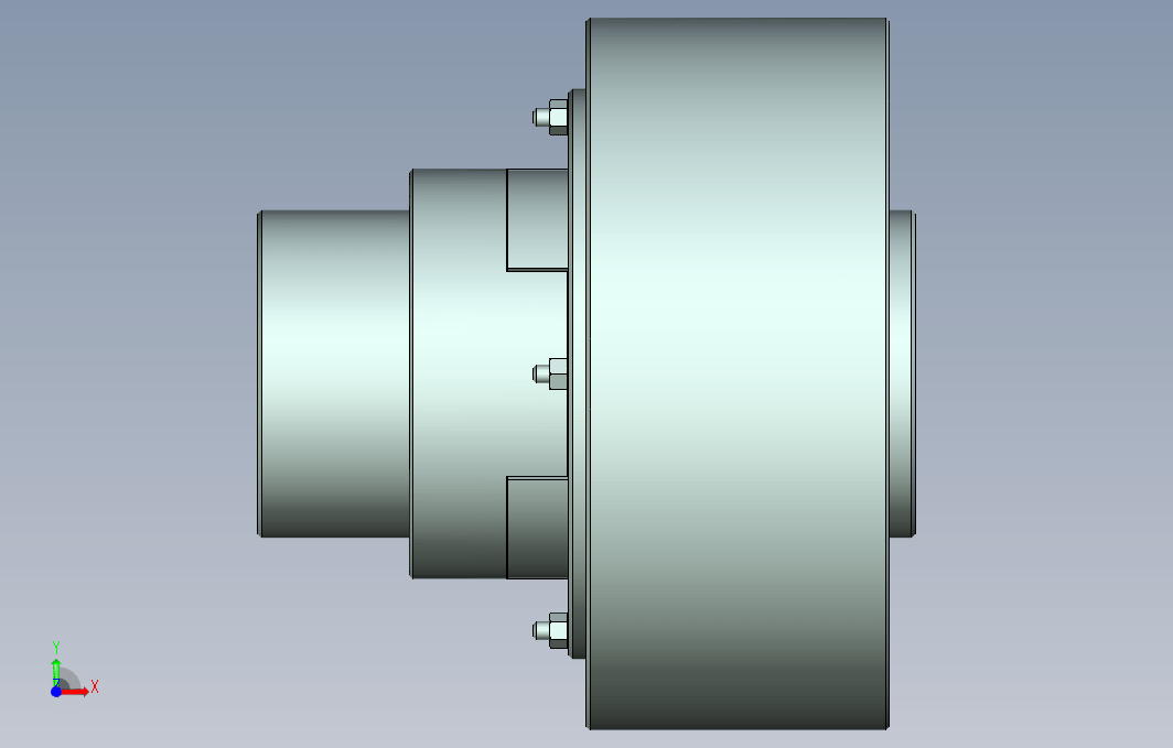 GB5272_LMZ10-II-400-70x90梅花形弹性联轴器