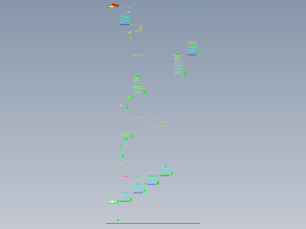 湖北恩思钢结构厂房工程CAD