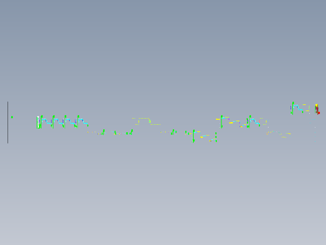 湖北恩思钢结构厂房工程CAD