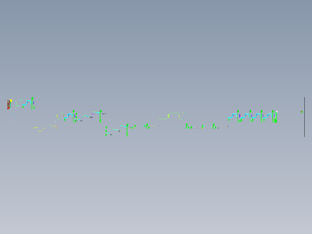 湖北恩思钢结构厂房工程CAD