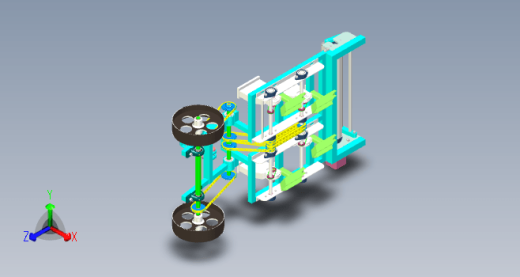 花生播种覆膜机三维UG NX10.0无参+CAD+说明缩略图