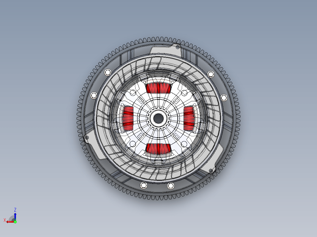 single-plate-clutch单片式离合器