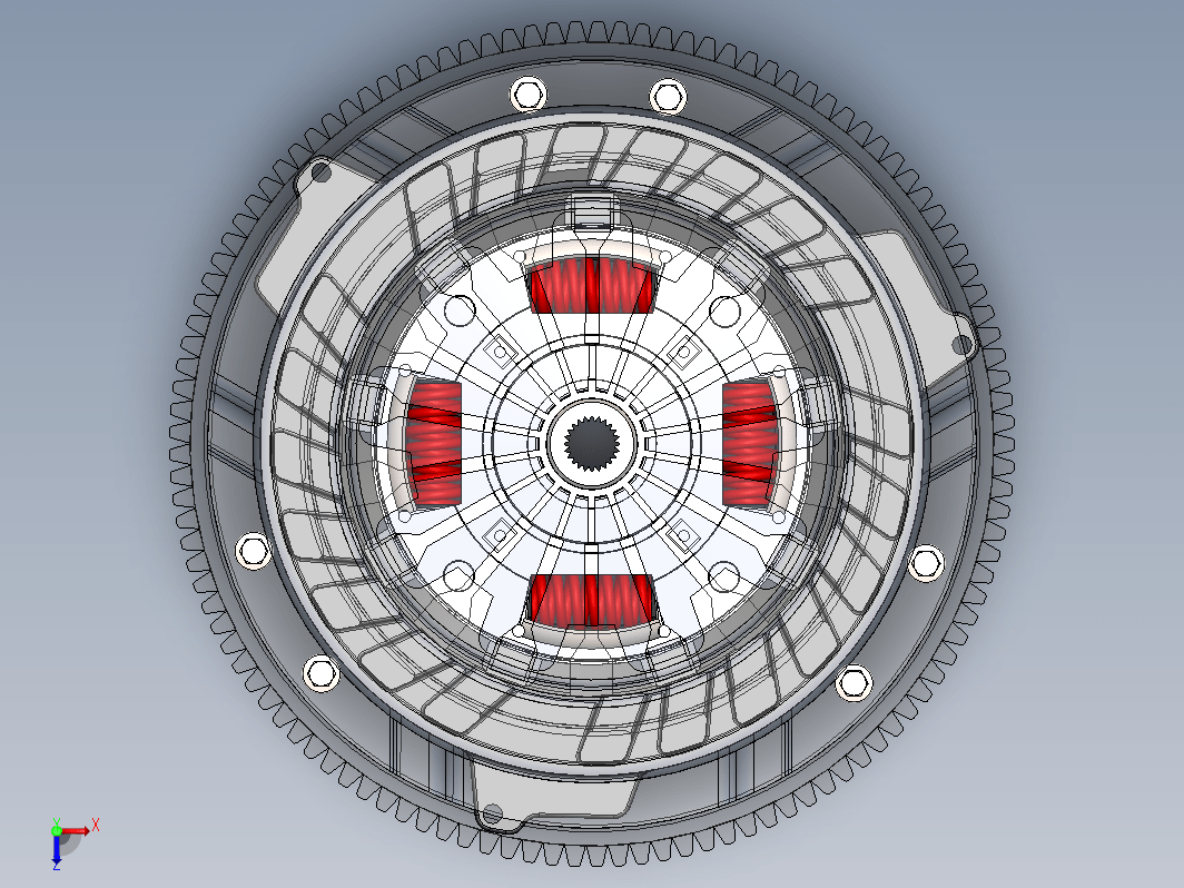 single-plate-clutch单片式离合器