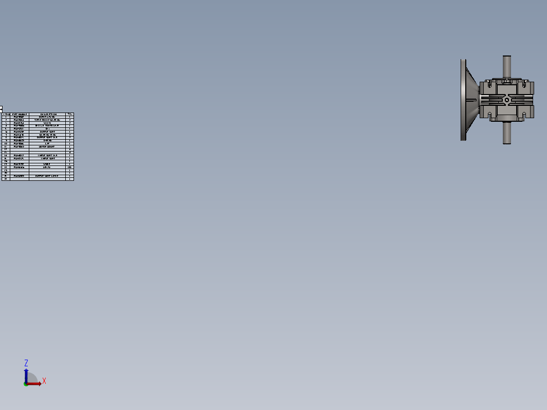 Mahmoud Pepo的蜗轮蜗杆齿轮箱3D图纸 solidworks设计 附STEP IGS