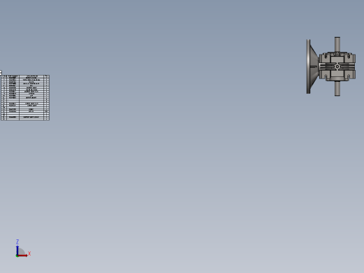 Mahmoud Pepo的蜗轮蜗杆齿轮箱3D图纸 solidworks设计 附STEP IGS缩略图