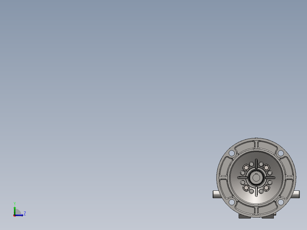 Mahmoud Pepo的蜗轮蜗杆齿轮箱3D图纸 solidworks设计 附STEP IGS