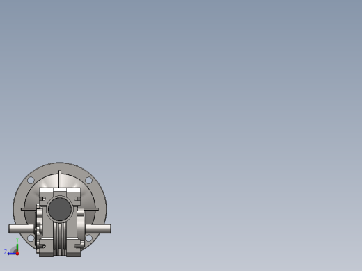 Mahmoud Pepo的蜗轮蜗杆齿轮箱3D图纸 solidworks设计 附STEP IGS缩略图