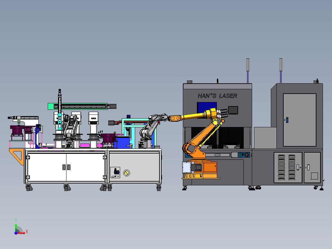 电子产品自动打码焊接机