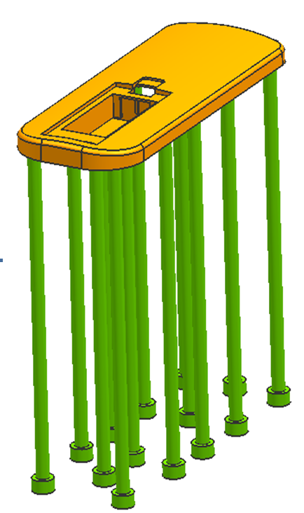 空调遥控器注塑模设计三维Step+CAD+说明书