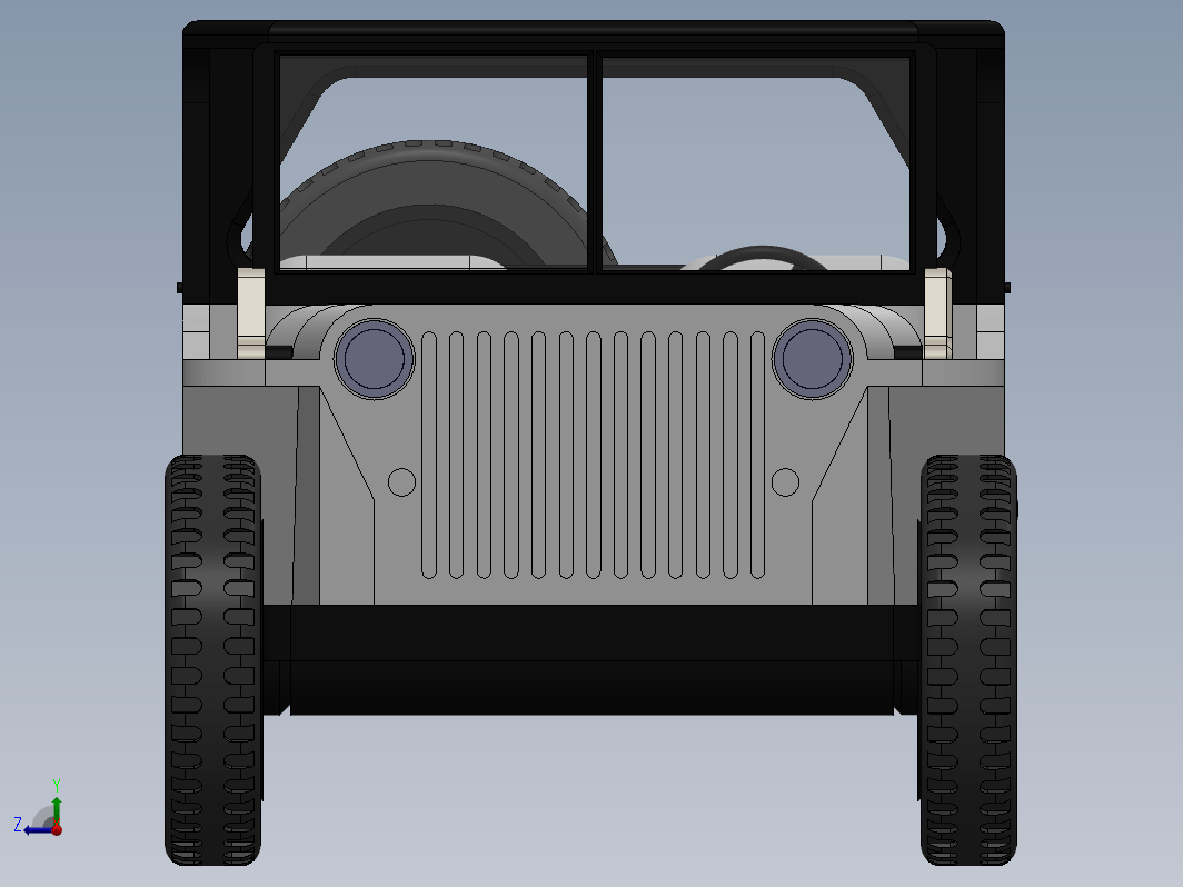 Jeep-128简易吉普玩具车