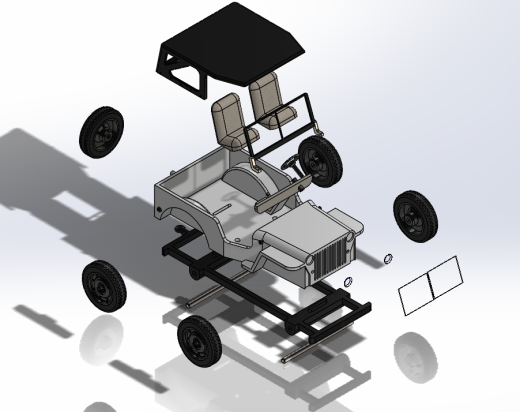 Jeep-128简易吉普玩具车缩略图